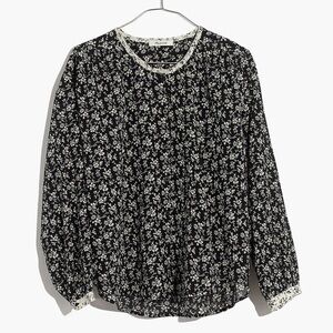 Madewell Women’s Print-Mix Meadow Shirt in Branch Floral Xxs